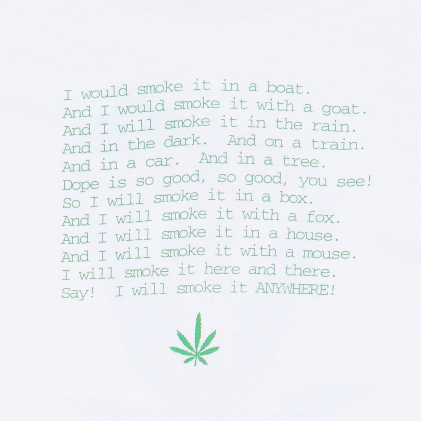 1996 Hash Bash Ann Arbor Shirt