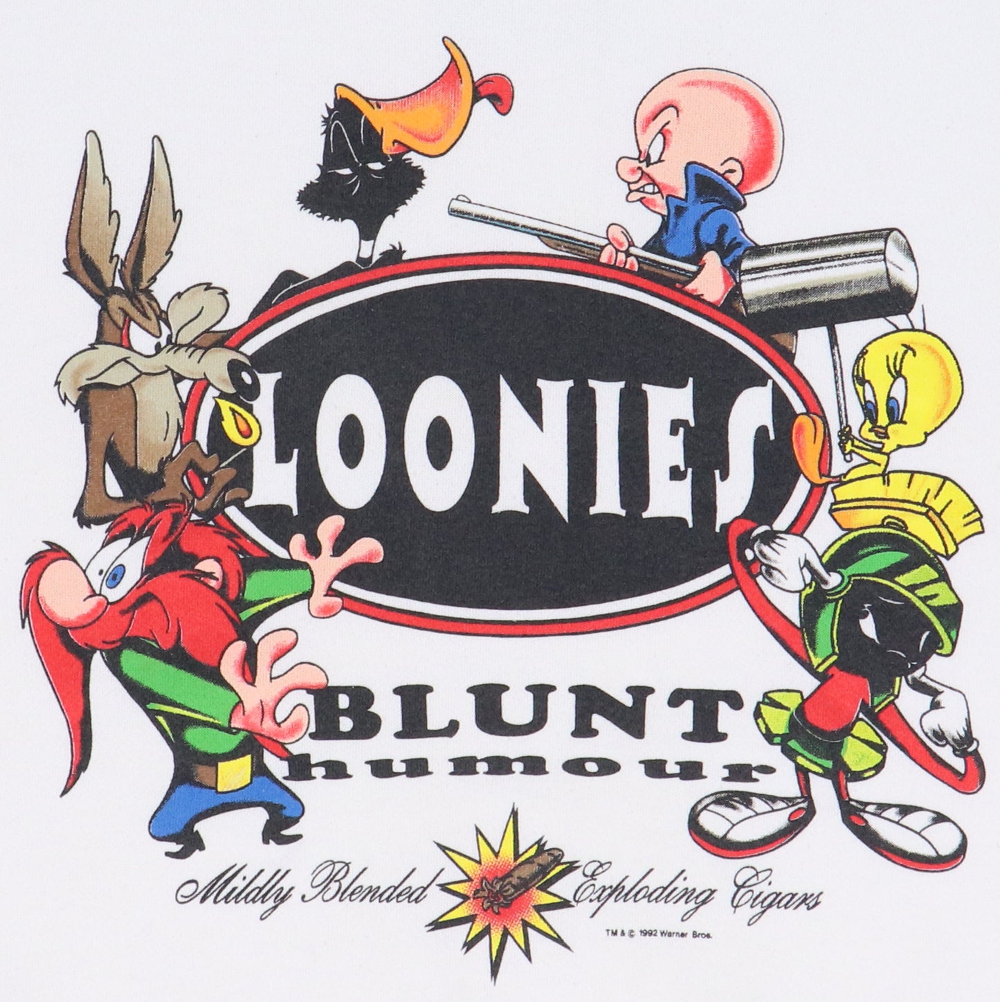 1990s Loonies Blunt Humour Sweatshirt