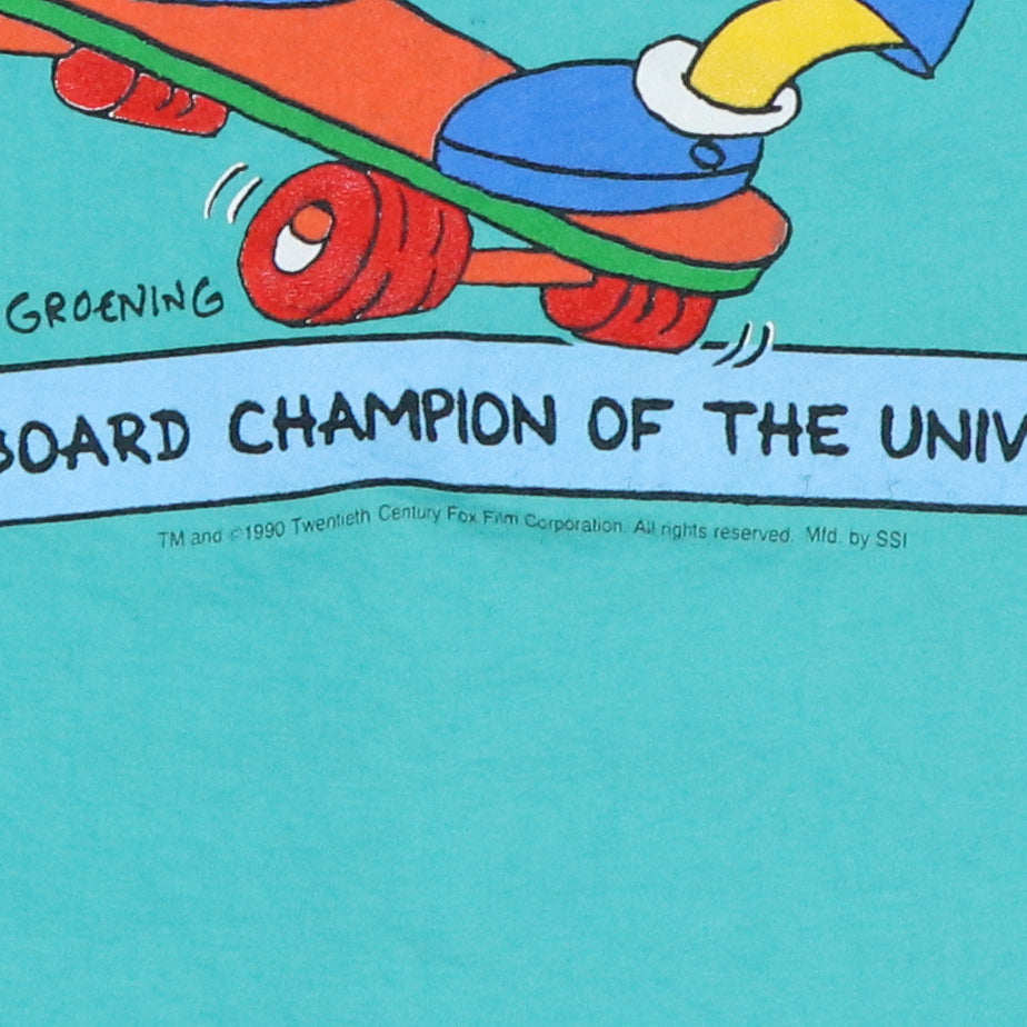 1990 The Simpsons Bart Simpson Gangway Man Shirt