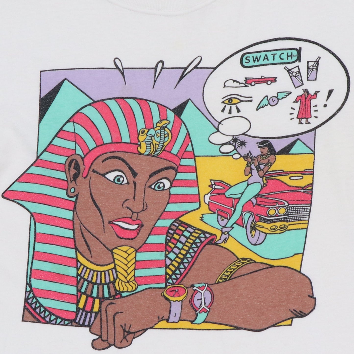 1980s Swatch Egyptian Osiris Shirt