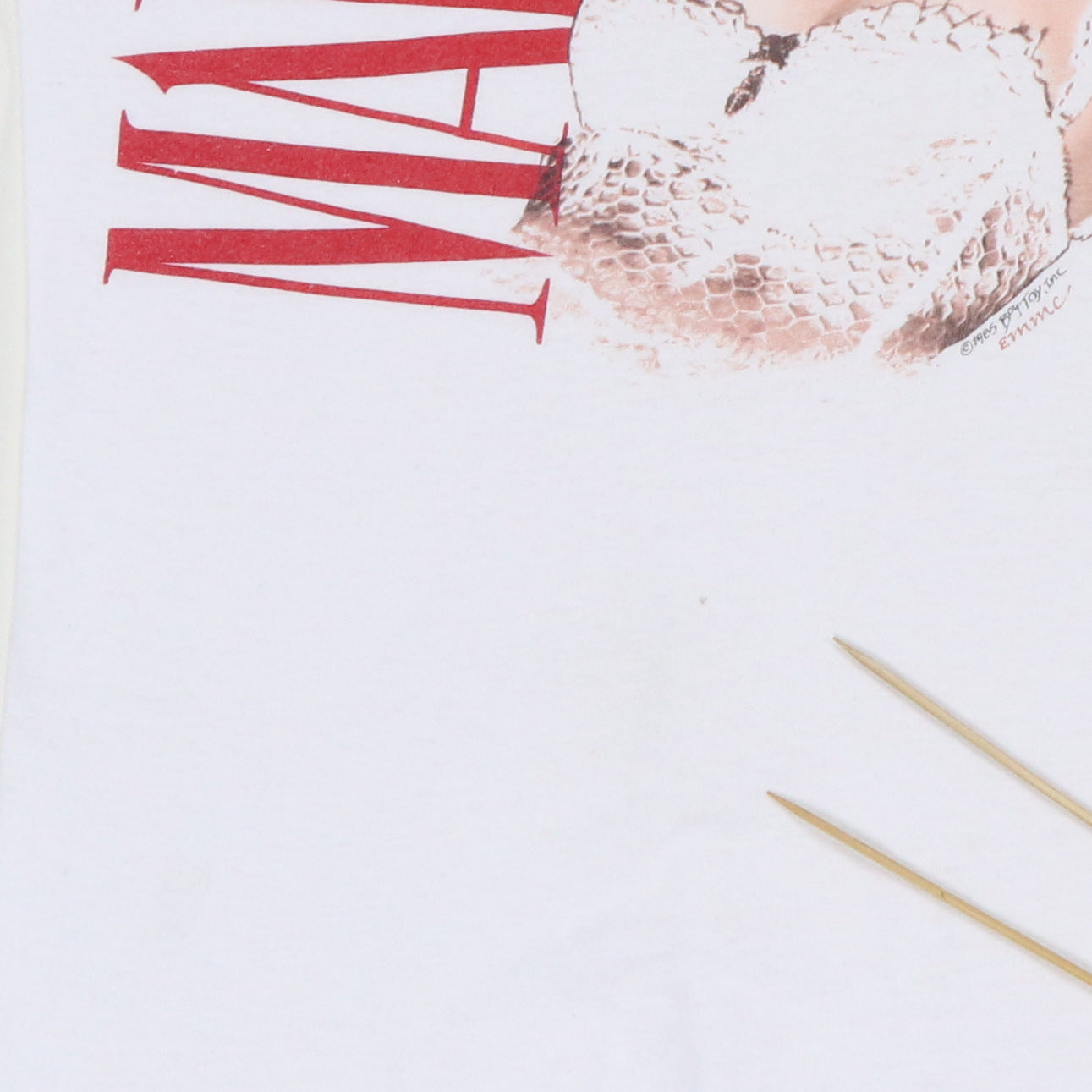 1985 Madonna Like A Virgin Shirt Detail