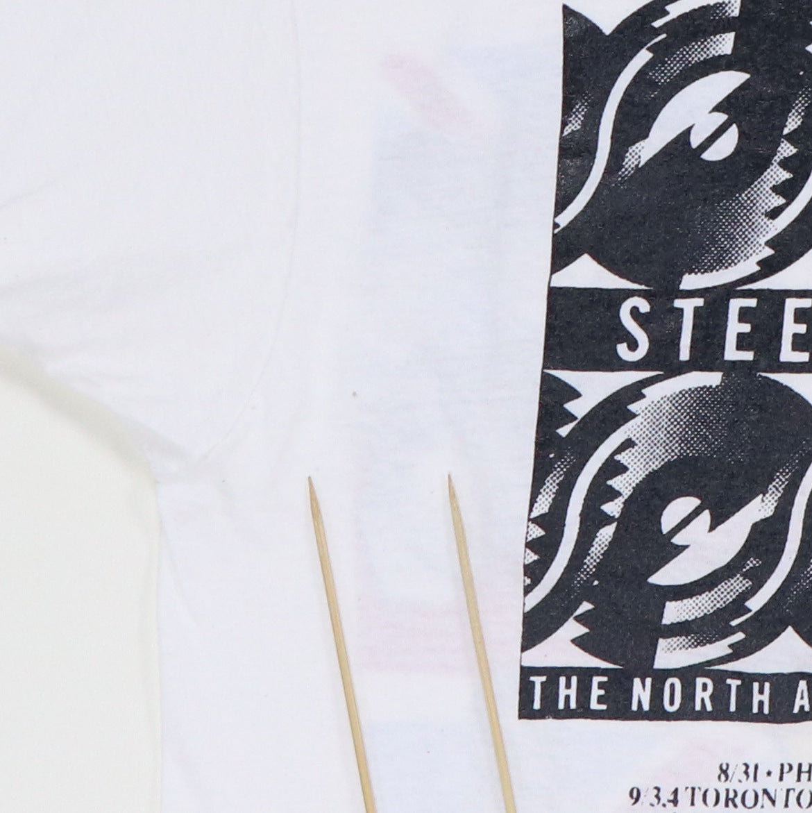 1989 Rolling Stones Steel Wheels Tour Shirt