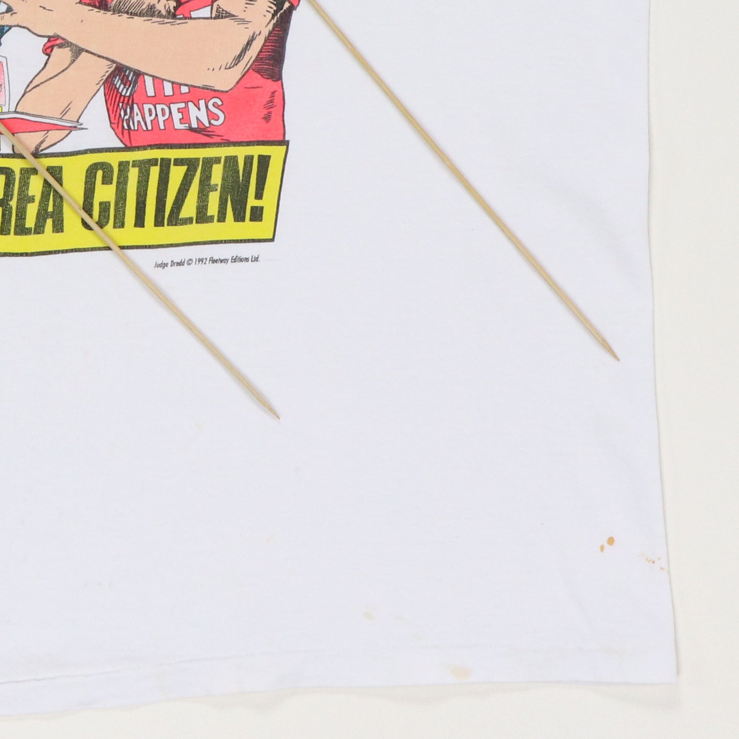 1992 Judge Dredd No Smoking Shirt