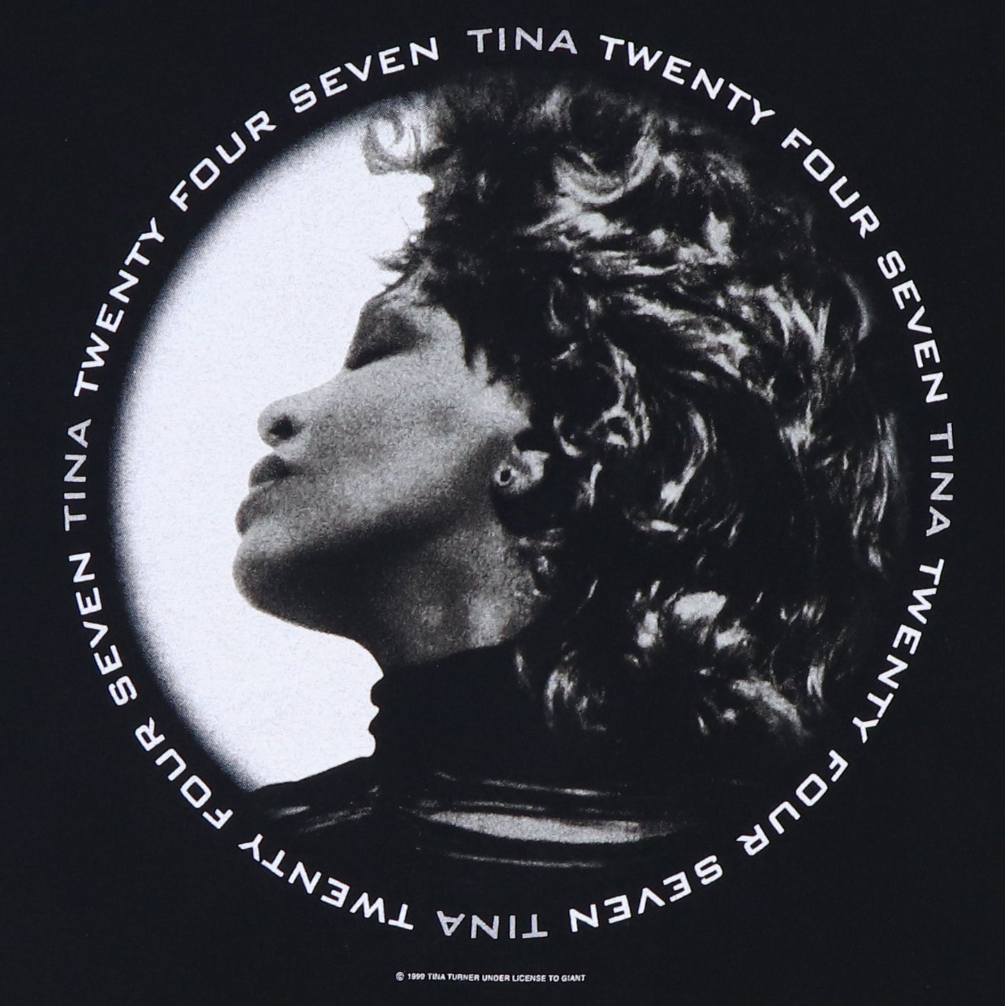 1999 Tina Turner 24 7 World Tour Shirt