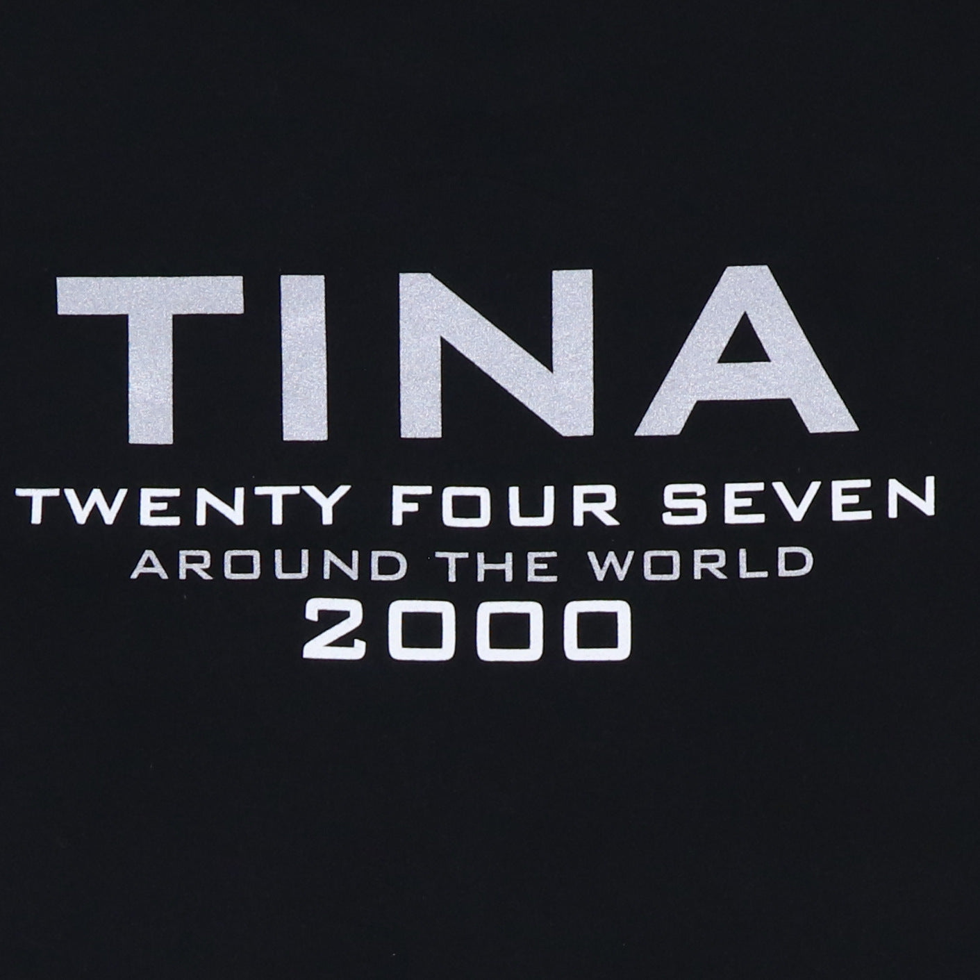 1999 Tina Turner 24 7 World Tour Shirt