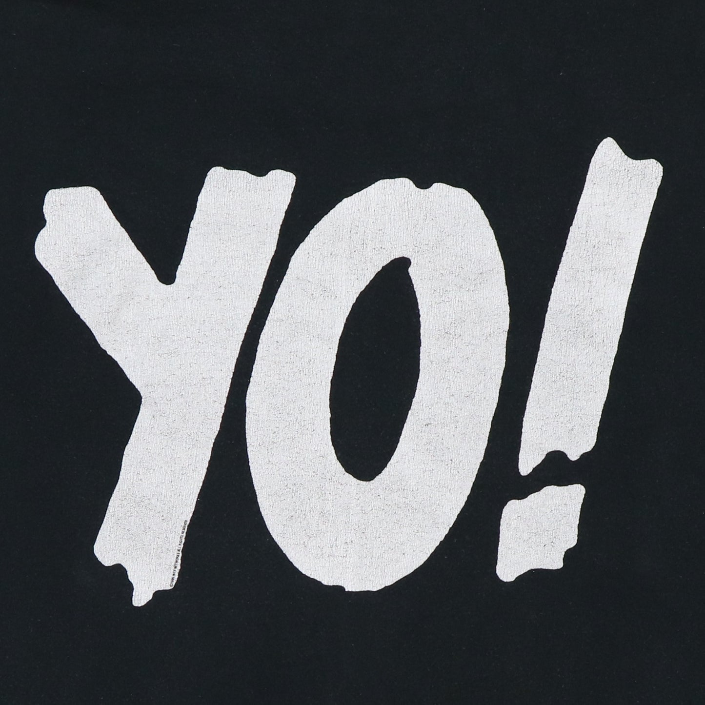 1990 Yo! MTV Raps Shirt Detail