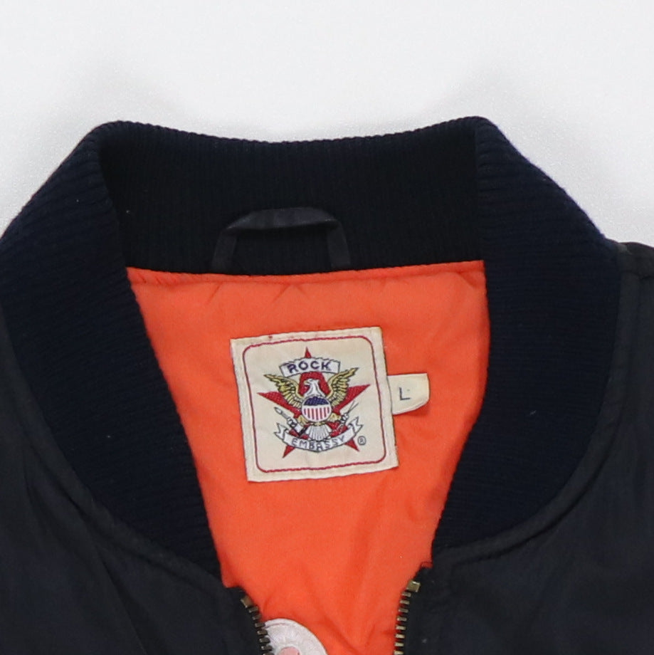 1980s Led Zeppelin Hermit Bomber Jacket