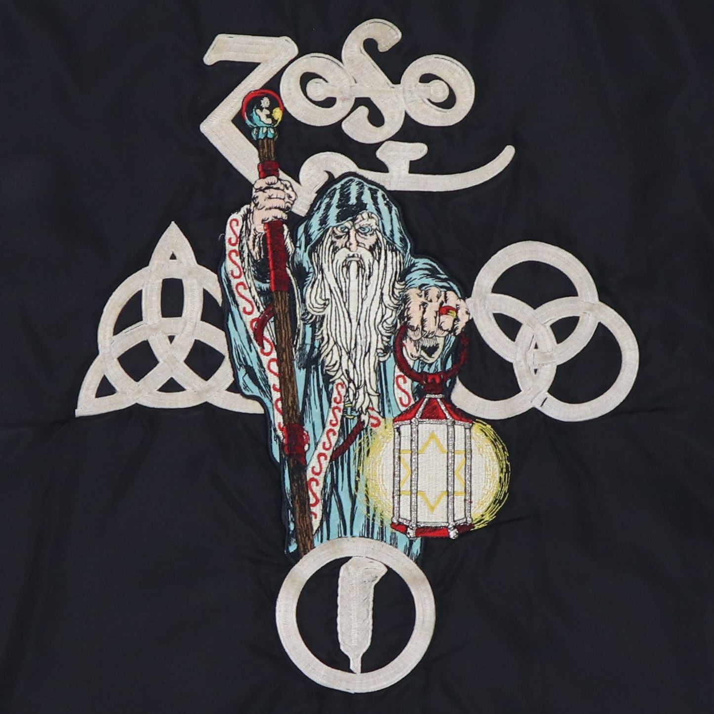 1980s Led Zeppelin Hermit Bomber Jacket