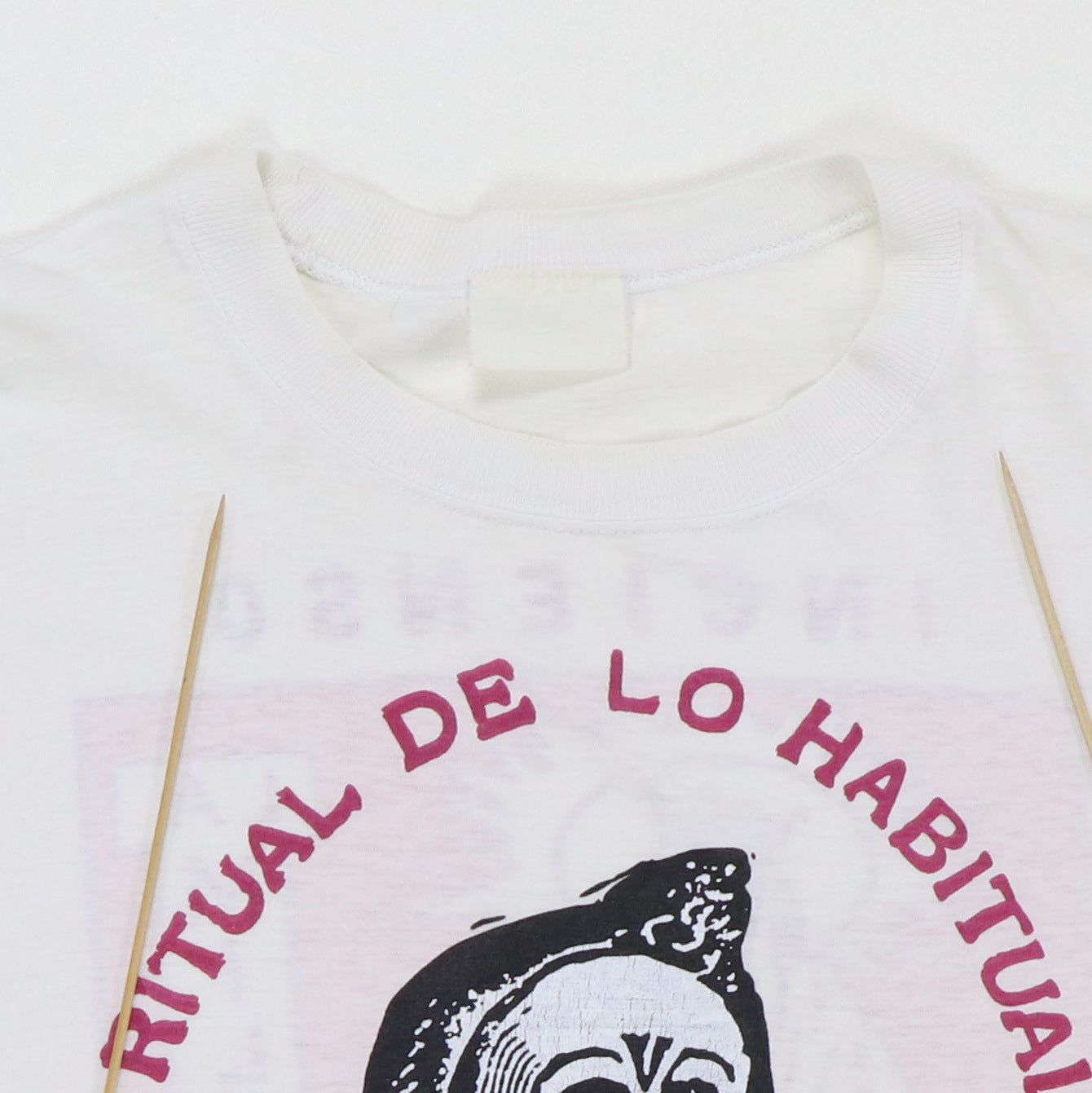 1990s Jane's Addiction Ritual De Lo Habitual Shirt Detail