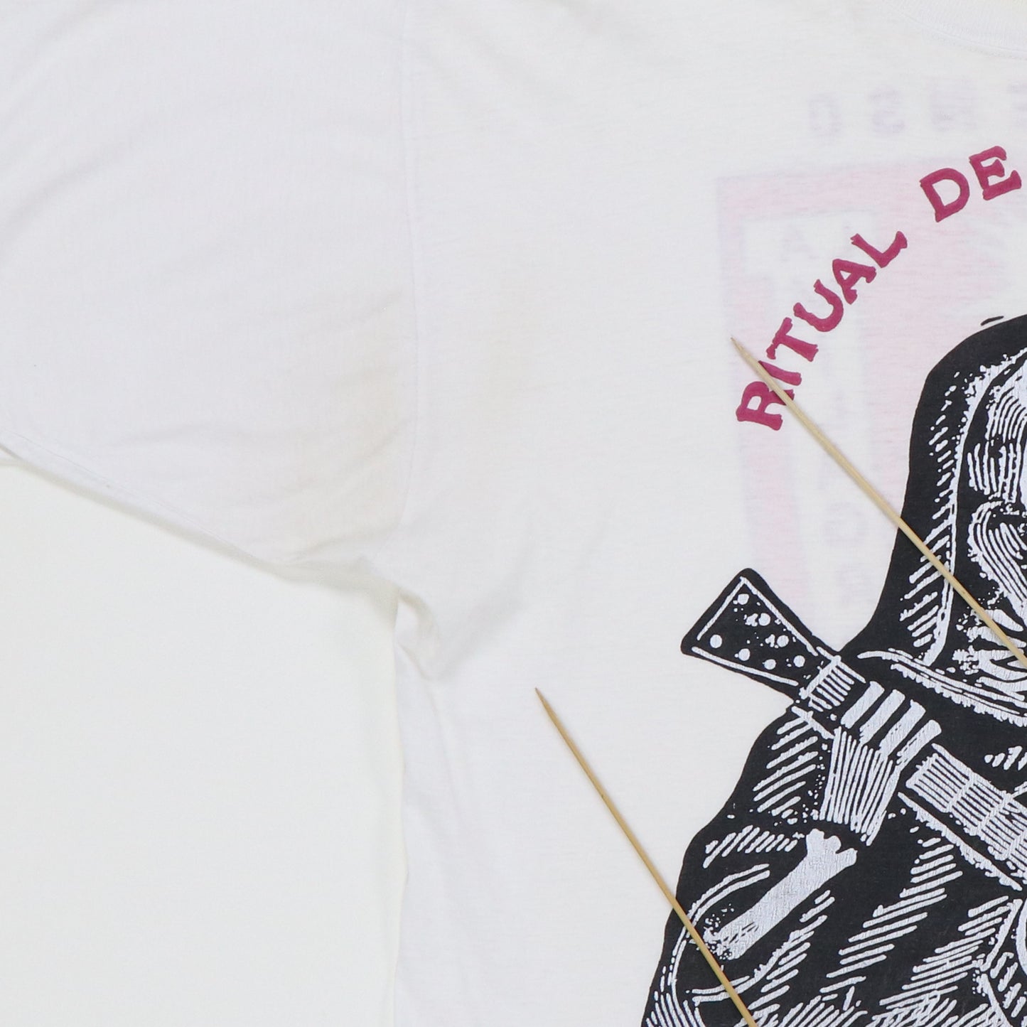 1990s Jane's Addiction Ritual De Lo Habitual Shirt Detail