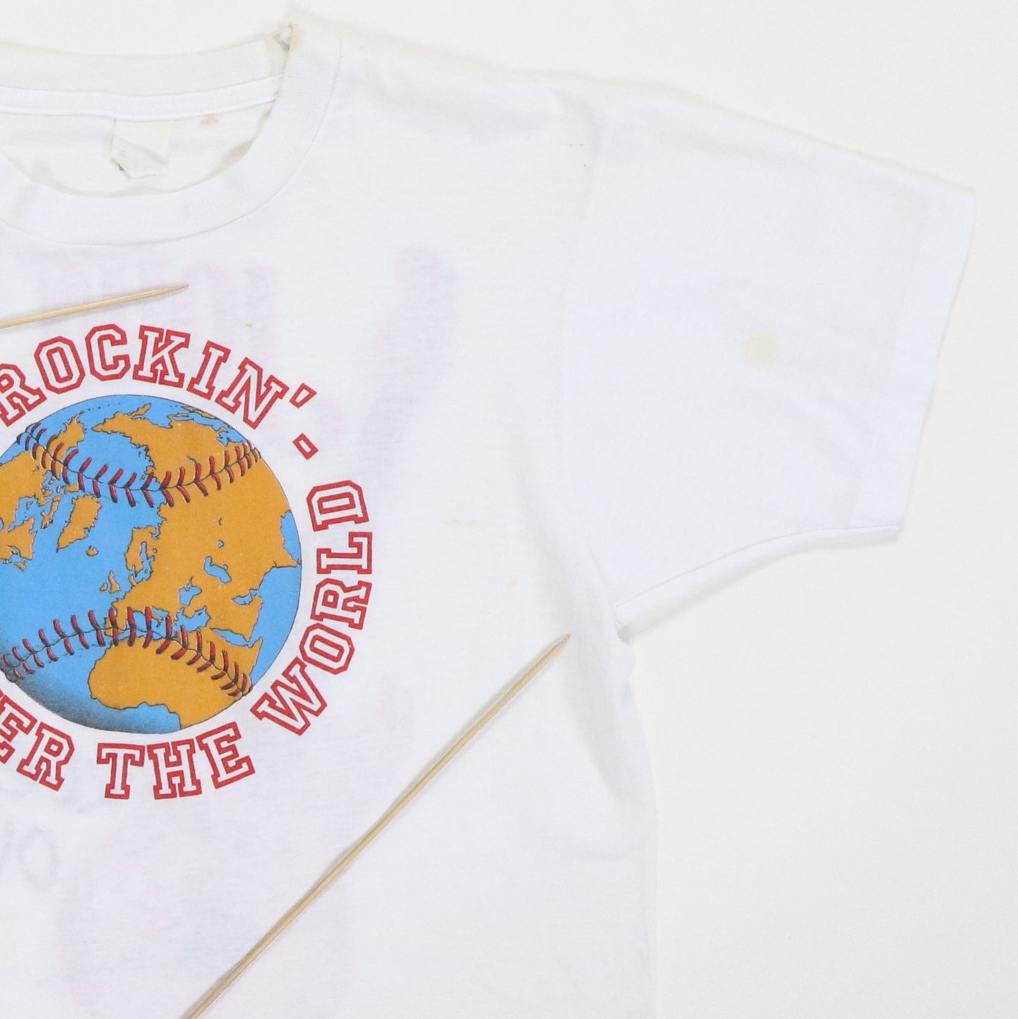 1986 John Fogerty Rockin All Over The World Tour Shirt