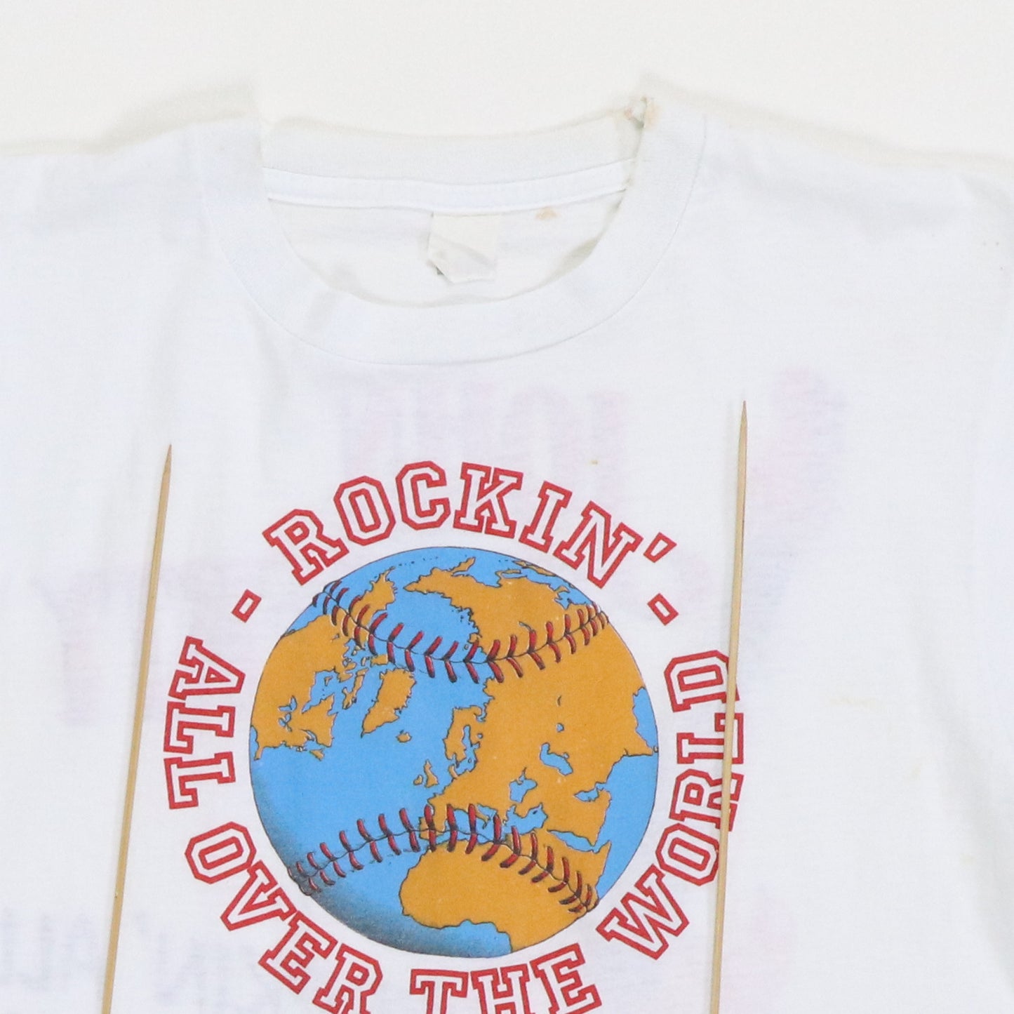 1986 John Fogerty Rockin All Over The World Tour Shirt