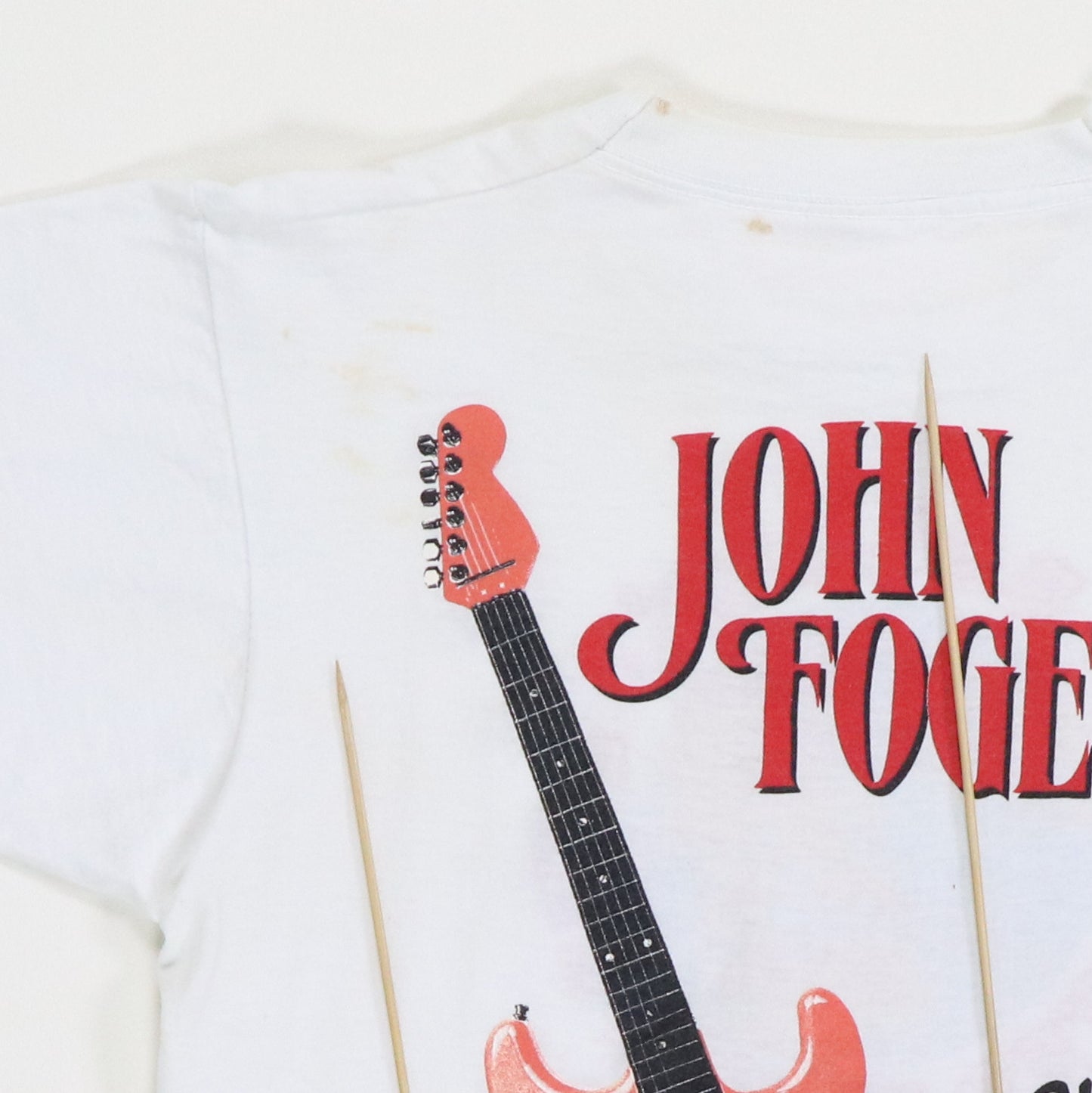 1986 John Fogerty Rockin All Over The World Tour Shirt