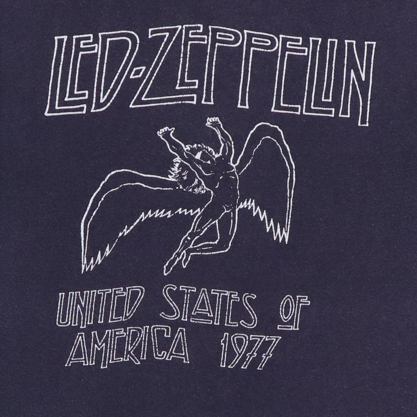 1977 Led Zeppelin North American Tour Shirt