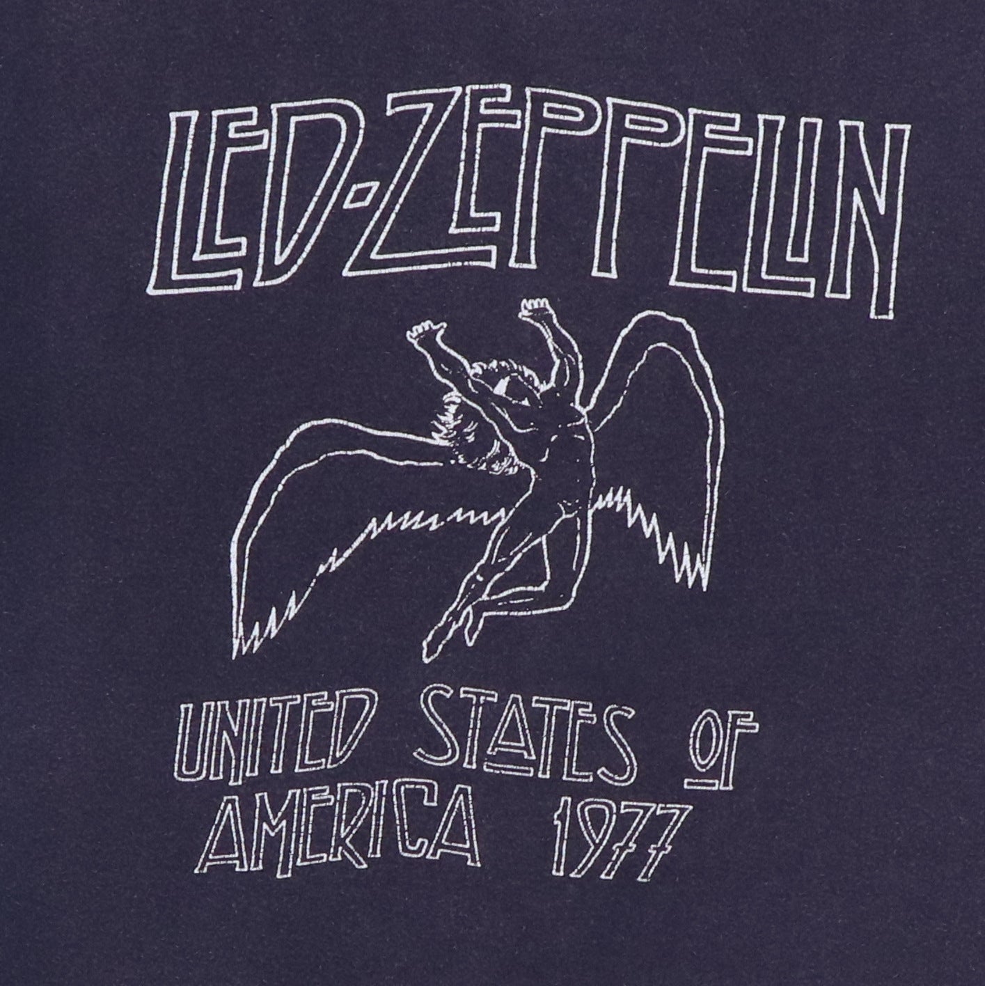 1977 Led Zeppelin North American Tour Shirt