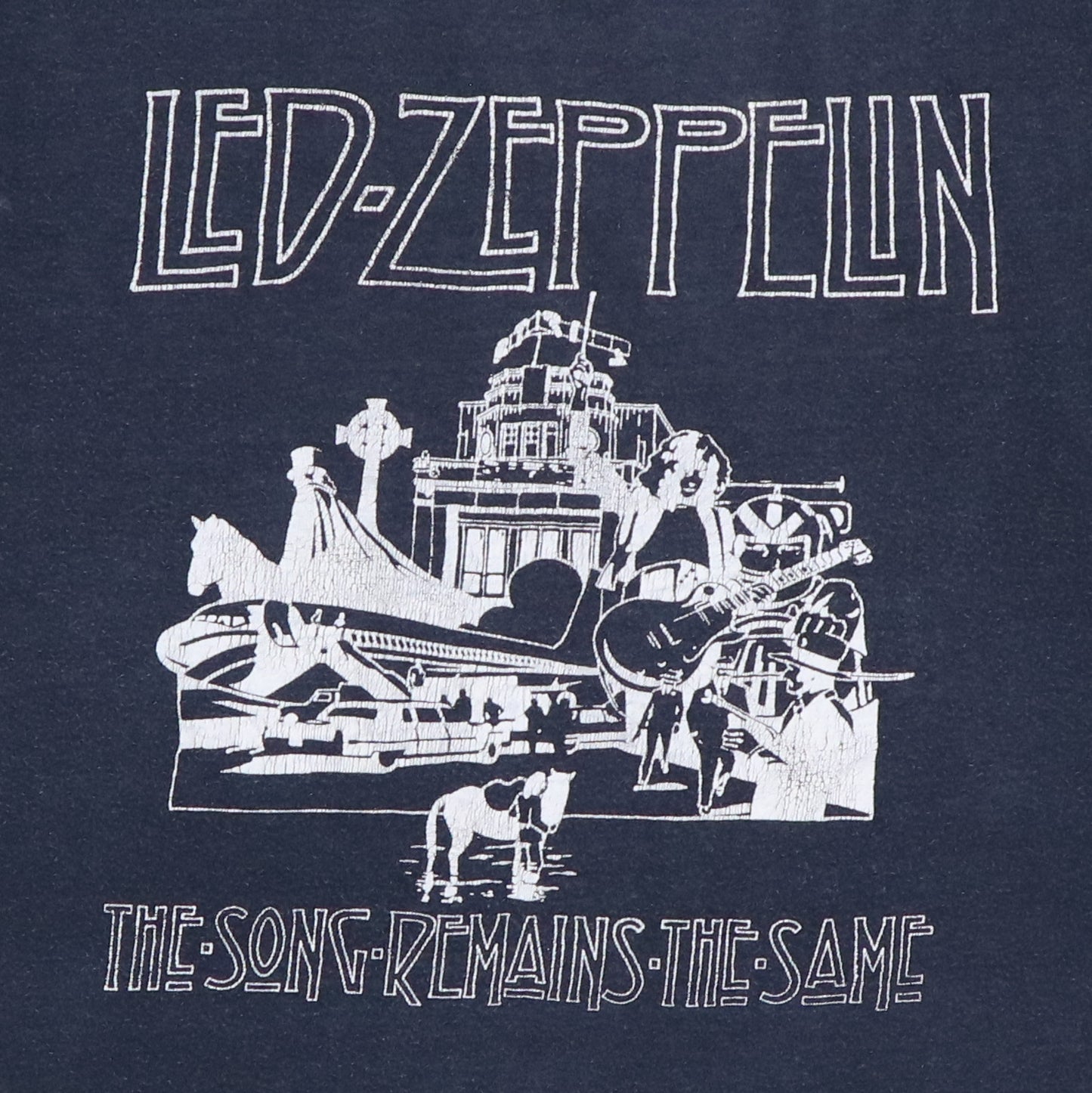1976 Led Zeppelin Song Remains The Same Shirt