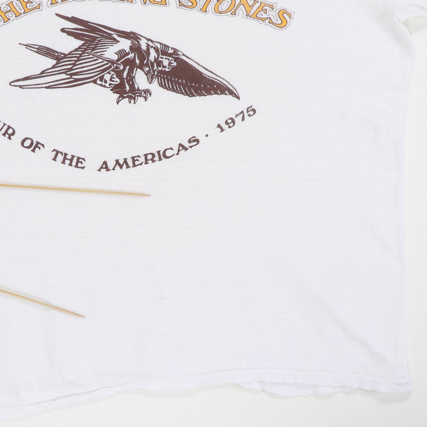 1975 Rolling Stones Tour Of The Americas Shirt