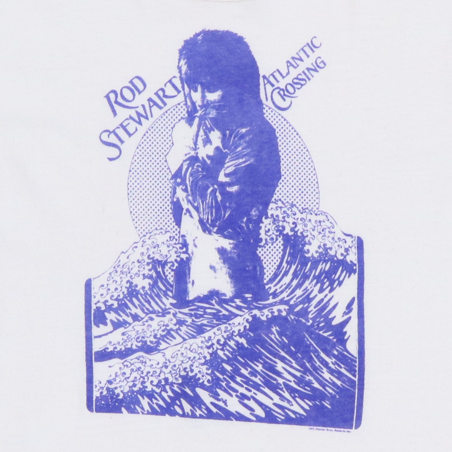 1975 Rod Stewart Atlantic Crossing Long Sleeve Promo Shirt