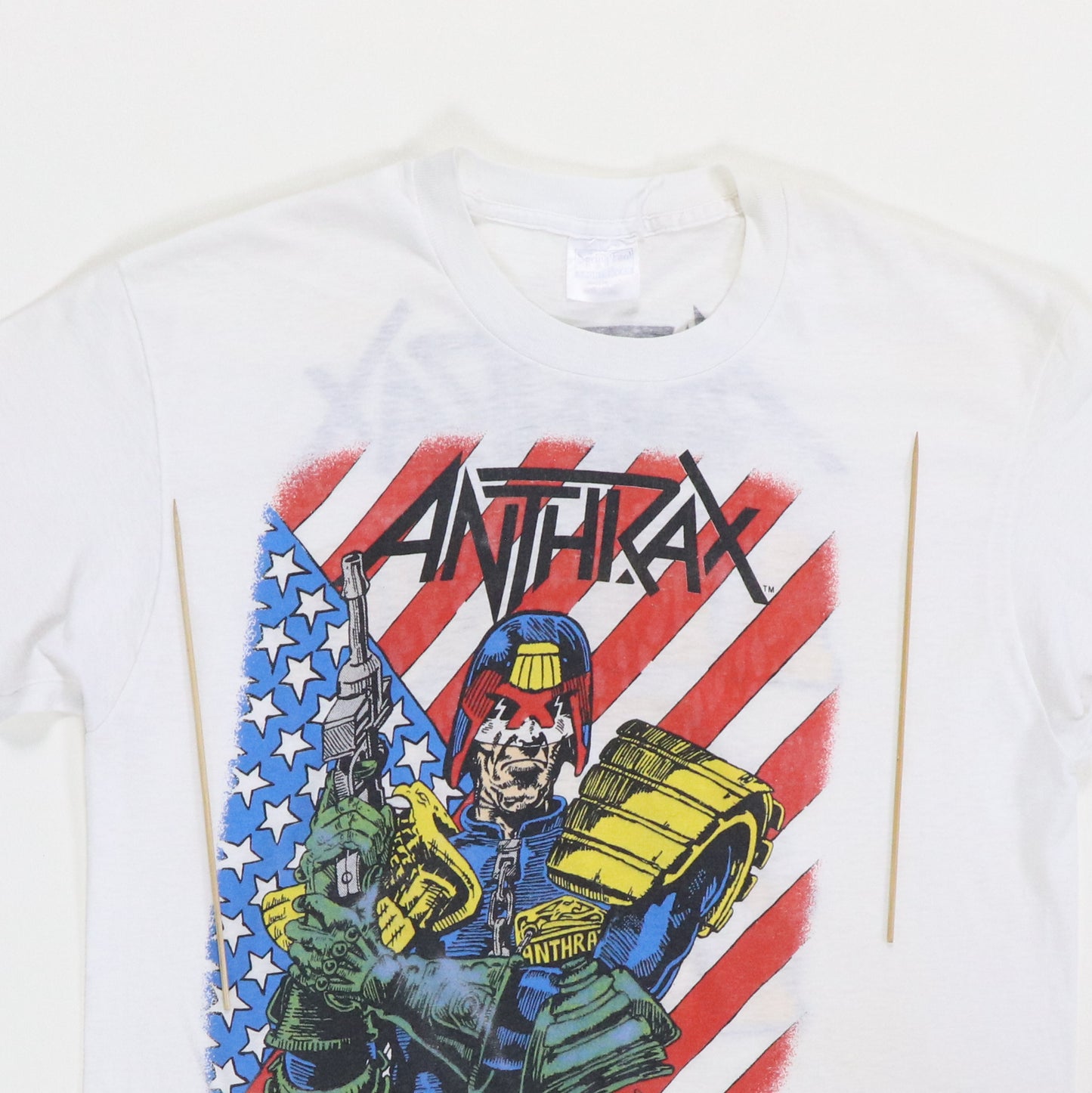 1986 Anthrax Among The Living Judge Dredd Shirt
