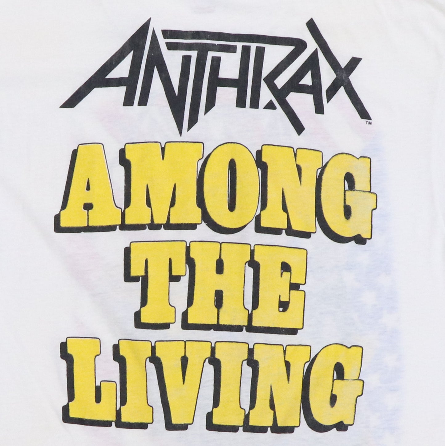 1986 Anthrax Among The Living Judge Dredd Shirt