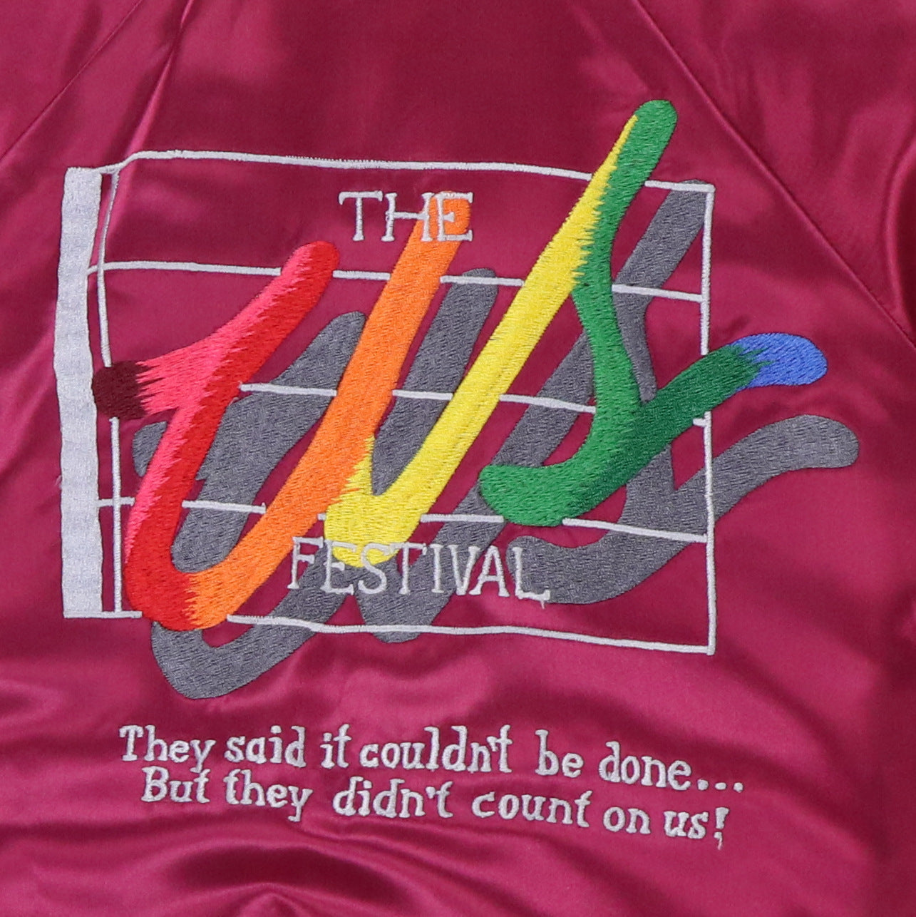 1982 Us Festival Concert Staff Jacket