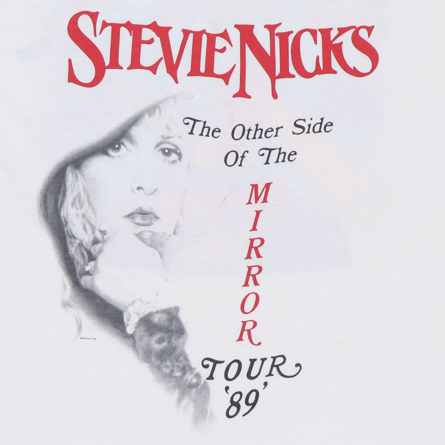 1989 Stevie Nicks Other Side Of The Mirror Tour Shirt
