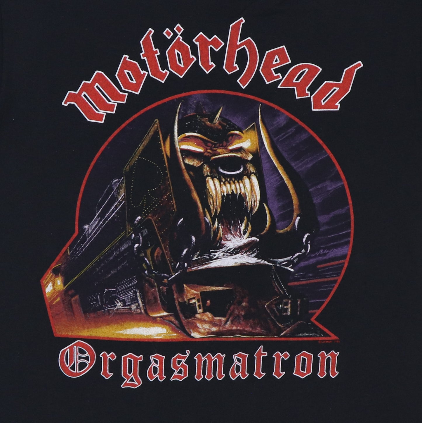 1986 Motorhead Orgasmatron Shirt