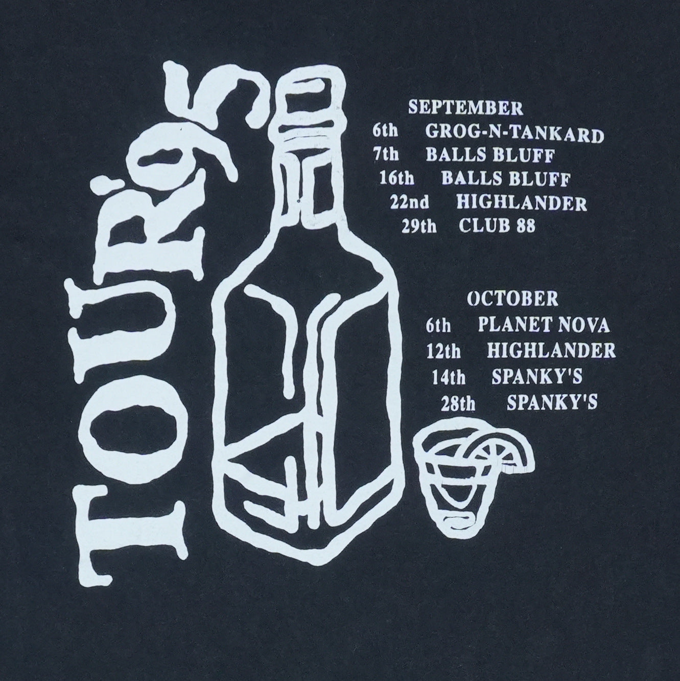 1995 Liquid Courage Tour Shirt