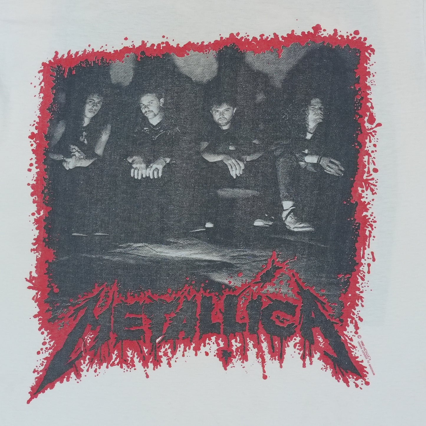 1990 Metallica European Tour Shirt