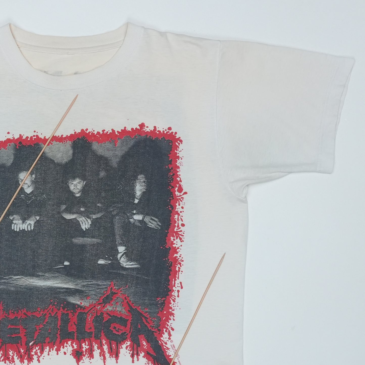 1990 Metallica European Tour Shirt