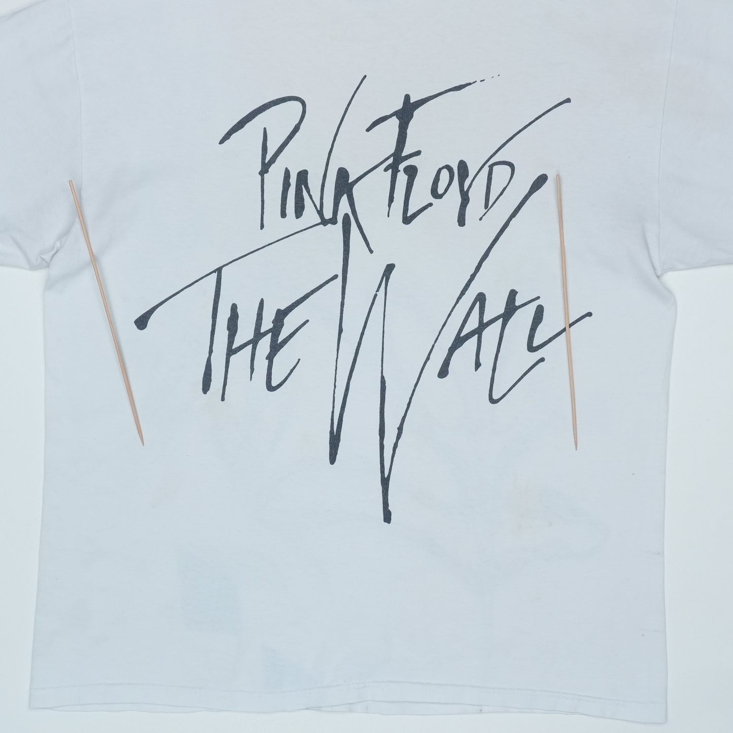 1999 Pink Floyd The Wall All Over Shirt Detail