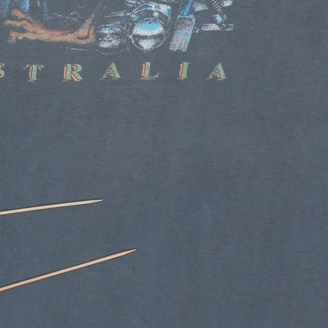 1990s Harley Davidson Australia Shirt Detail