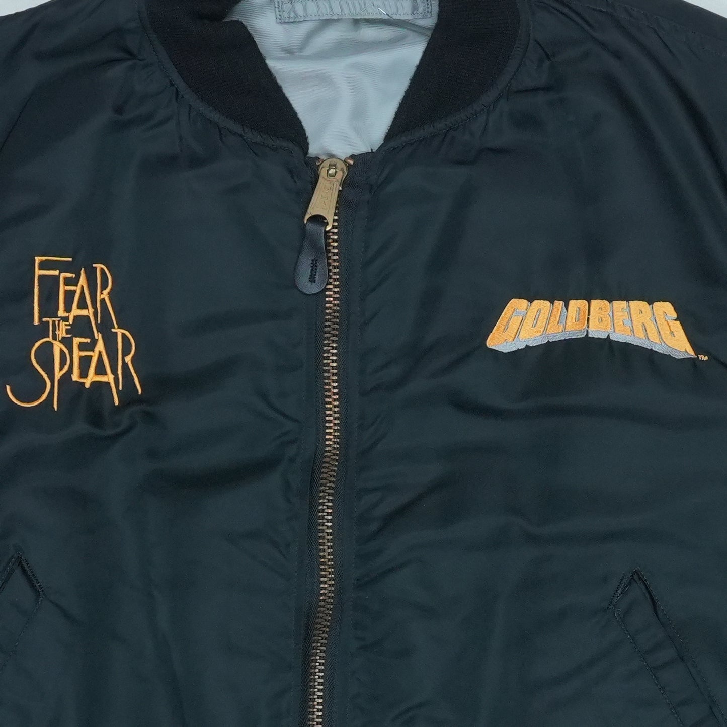 1990s Goldberg Fear The Spear Bomber Jacket