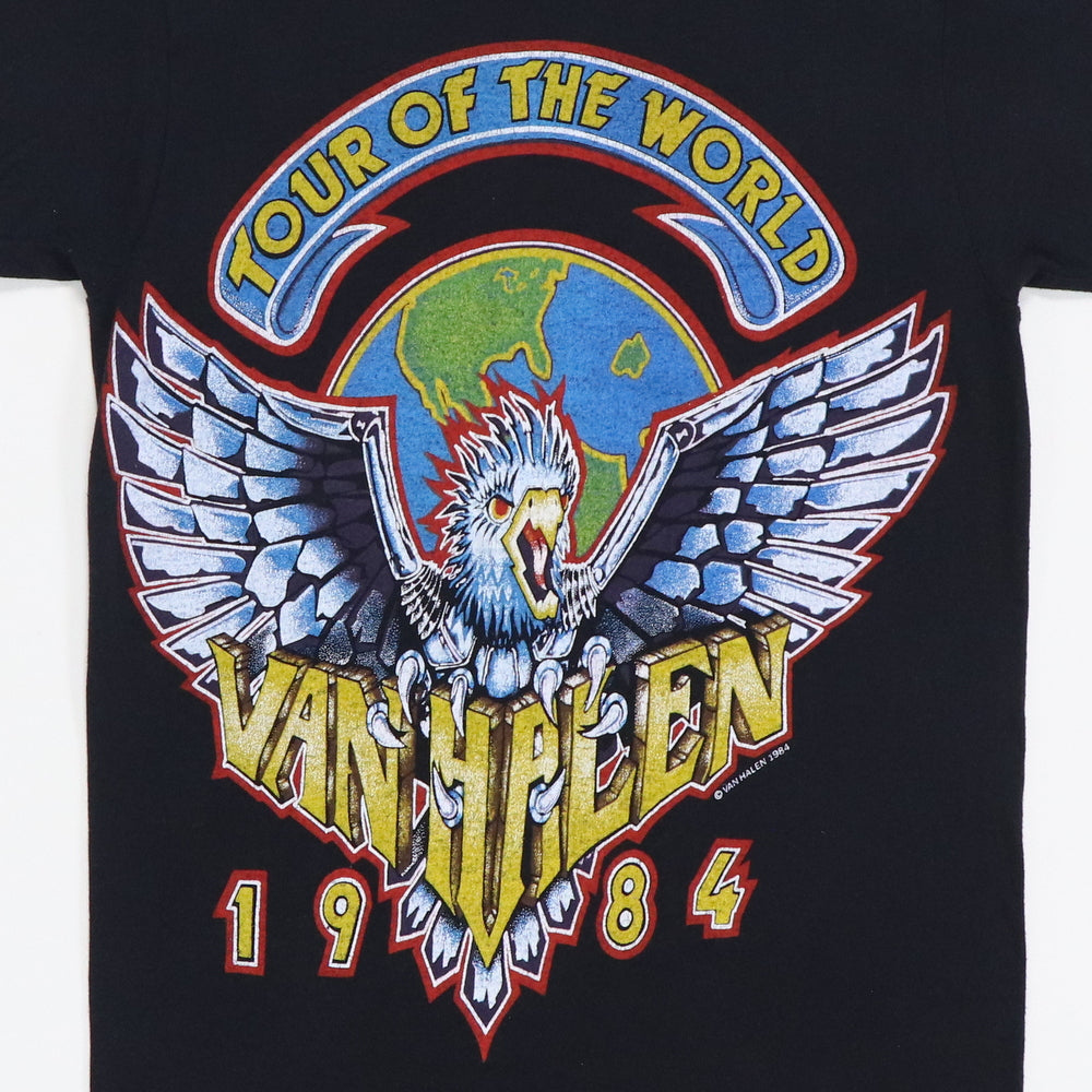 1984 Van Halen World Tour Shirt