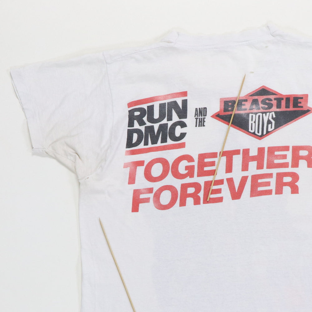 1987 Run DMC Beastie Boys Together Forever Tour Shirt