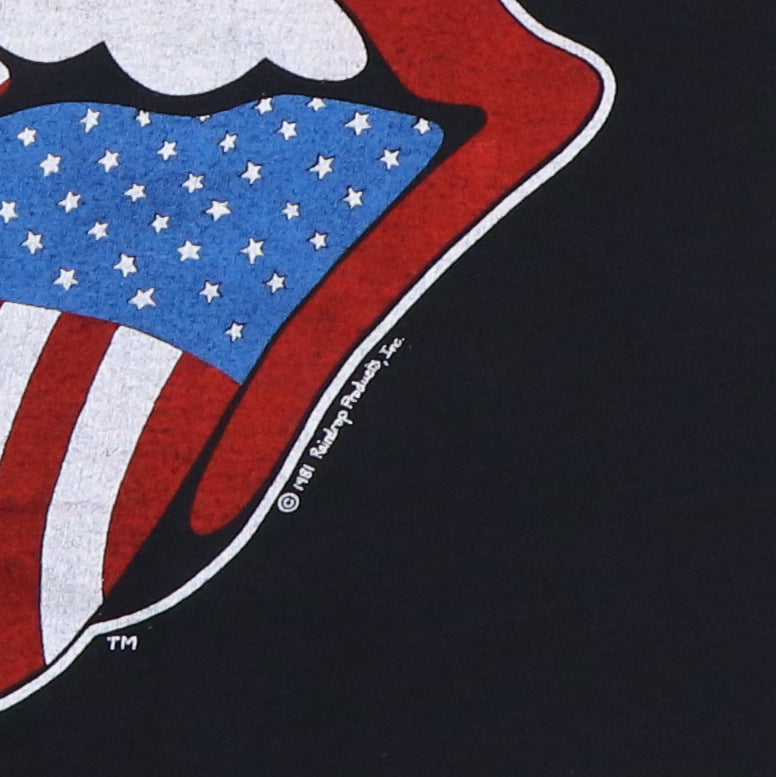 1981 Rolling Stones North American Tour Shirt