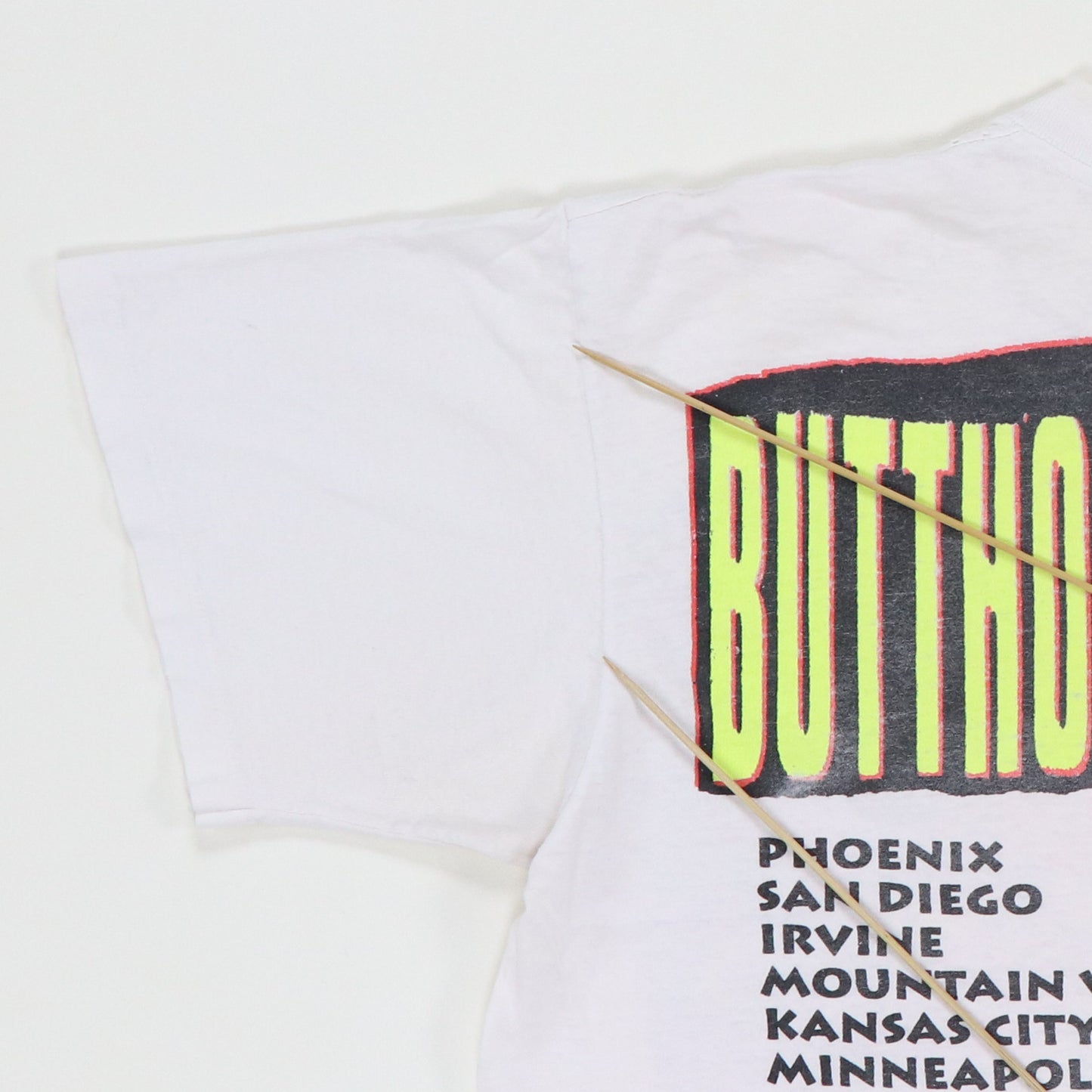 1991 Butthole Surfers North American Tour Shirt