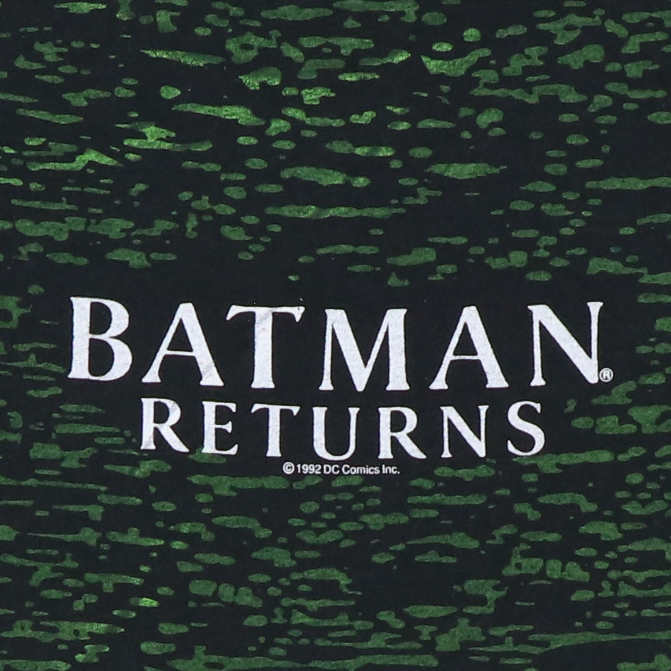 1992 Batman Returns DC Comics All Over Print Shirt