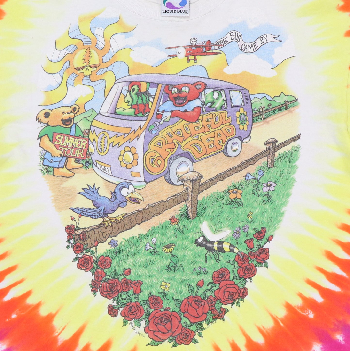 1994 Grateful Dead Summer Tour Tie Dye Shirt