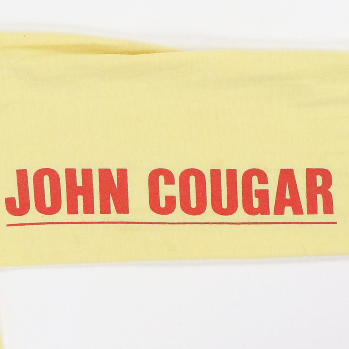 1983 John Cougar Mellancamp Tour Long Sleeve Shirt