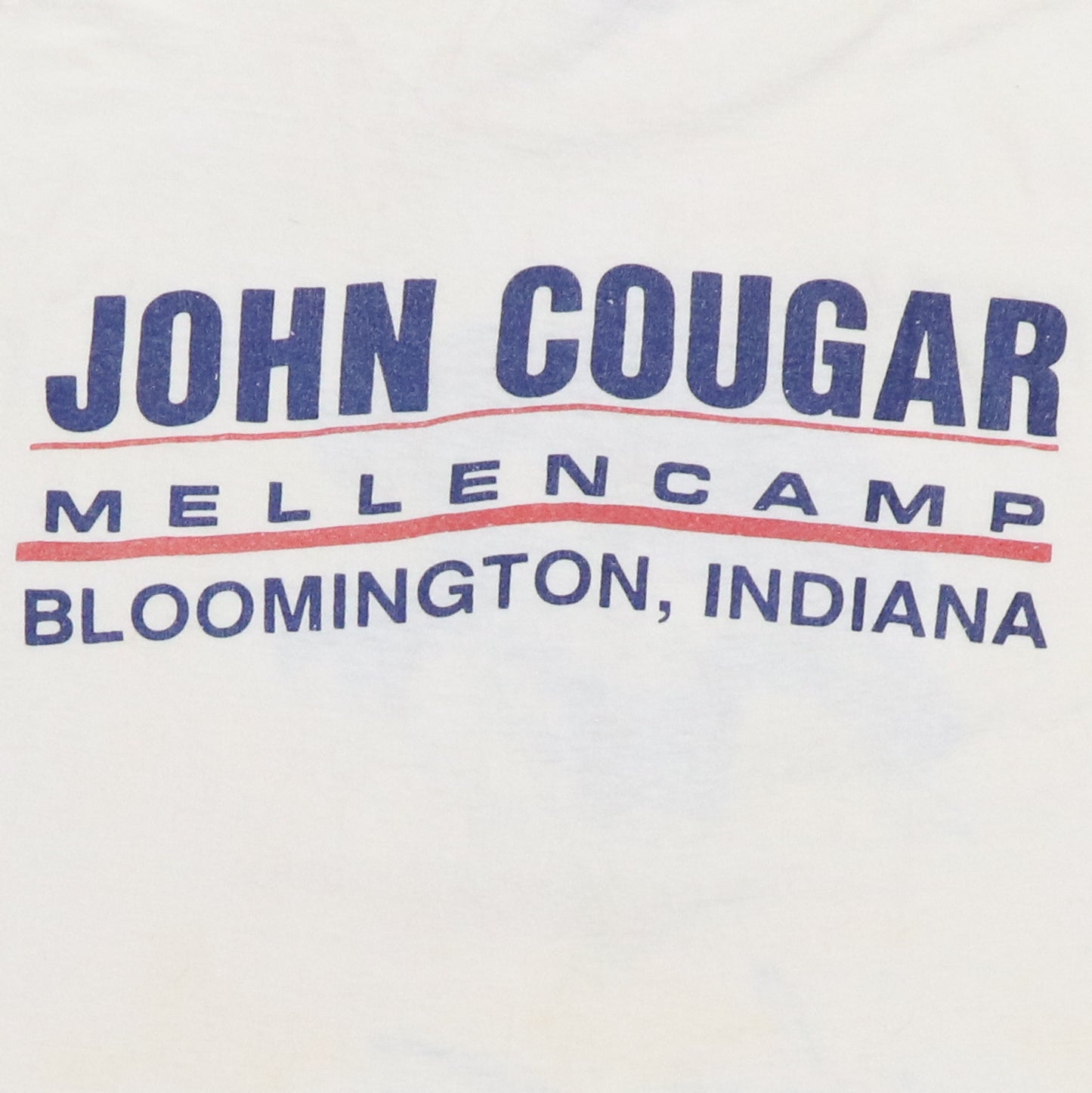 1980s John Cougar Mellancamp Sleeveless Shirt