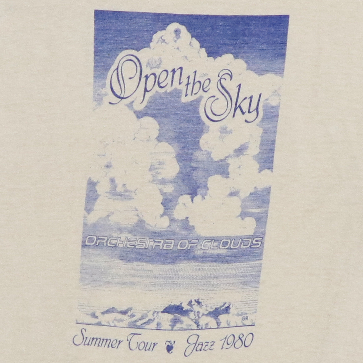 1980 Open The Sky Jazz Tour Shirt