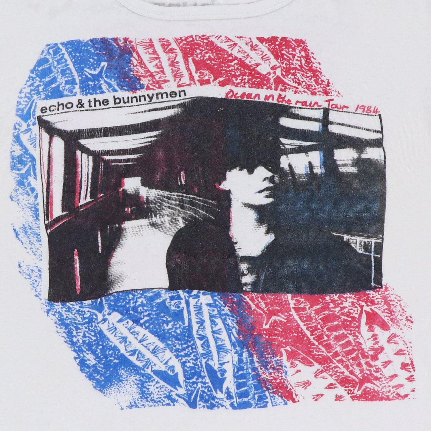 1984 Echo and The Bunnymen Ocean In The Rain Tour Shirt