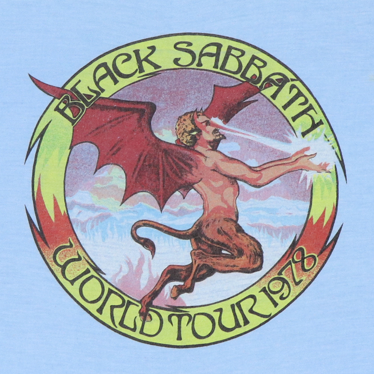 1978 Black Sabbath World Tour Shirt