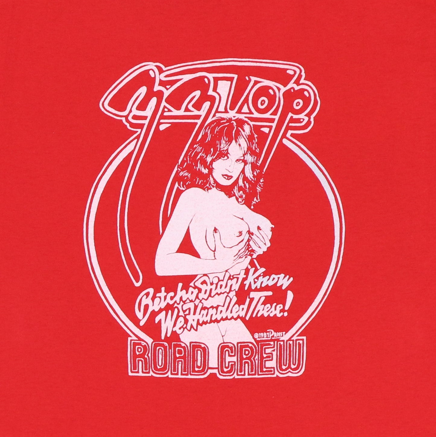 1981 ZZ Top Road Crew Shirt