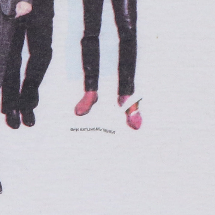 1985 Huey Lewis and The News Tour Jersey Shirt