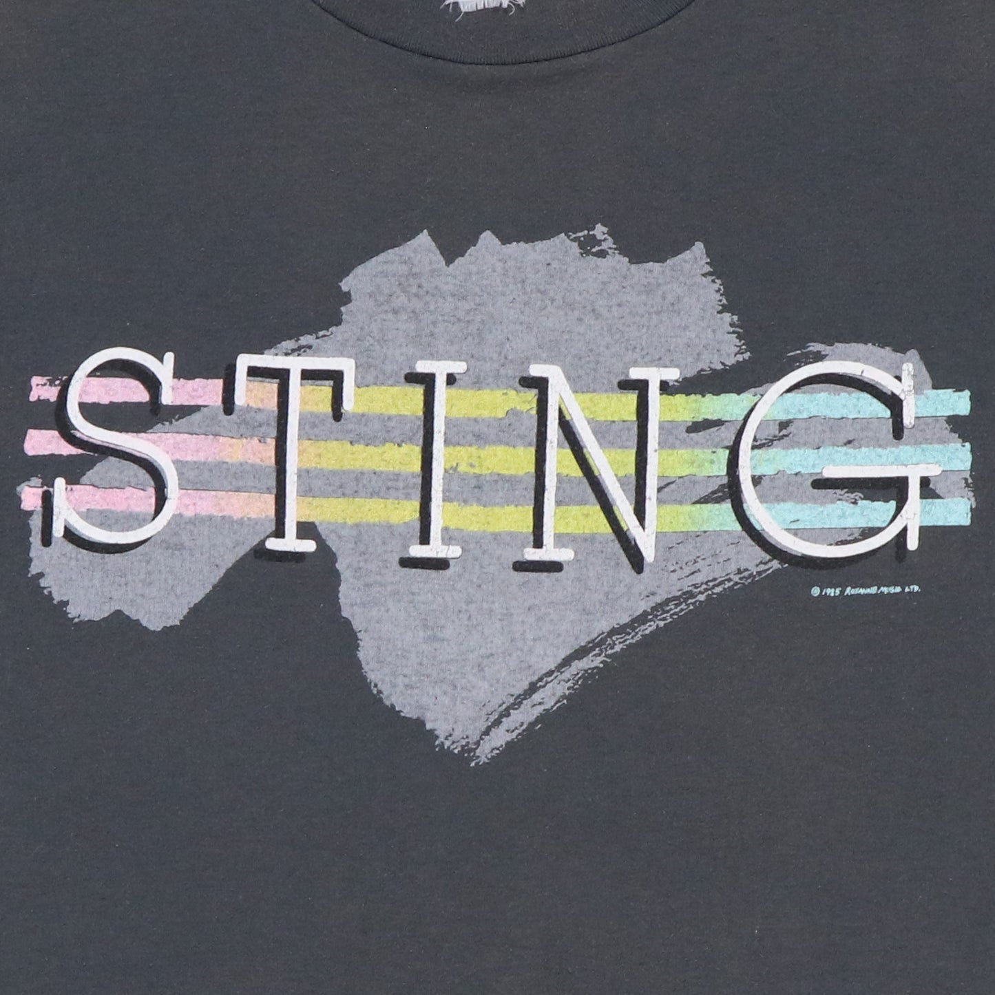 1984 Sting World Tour Shirt