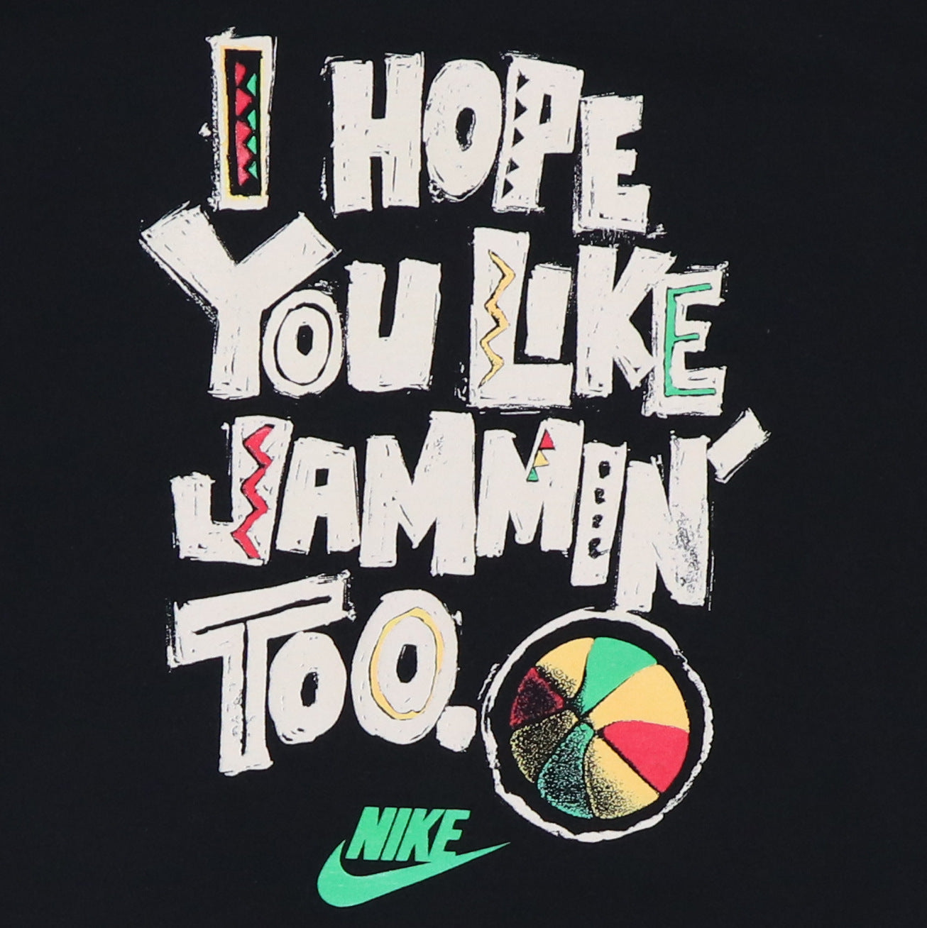 1990s Michael Jordan Bob Marley Nike Shirt