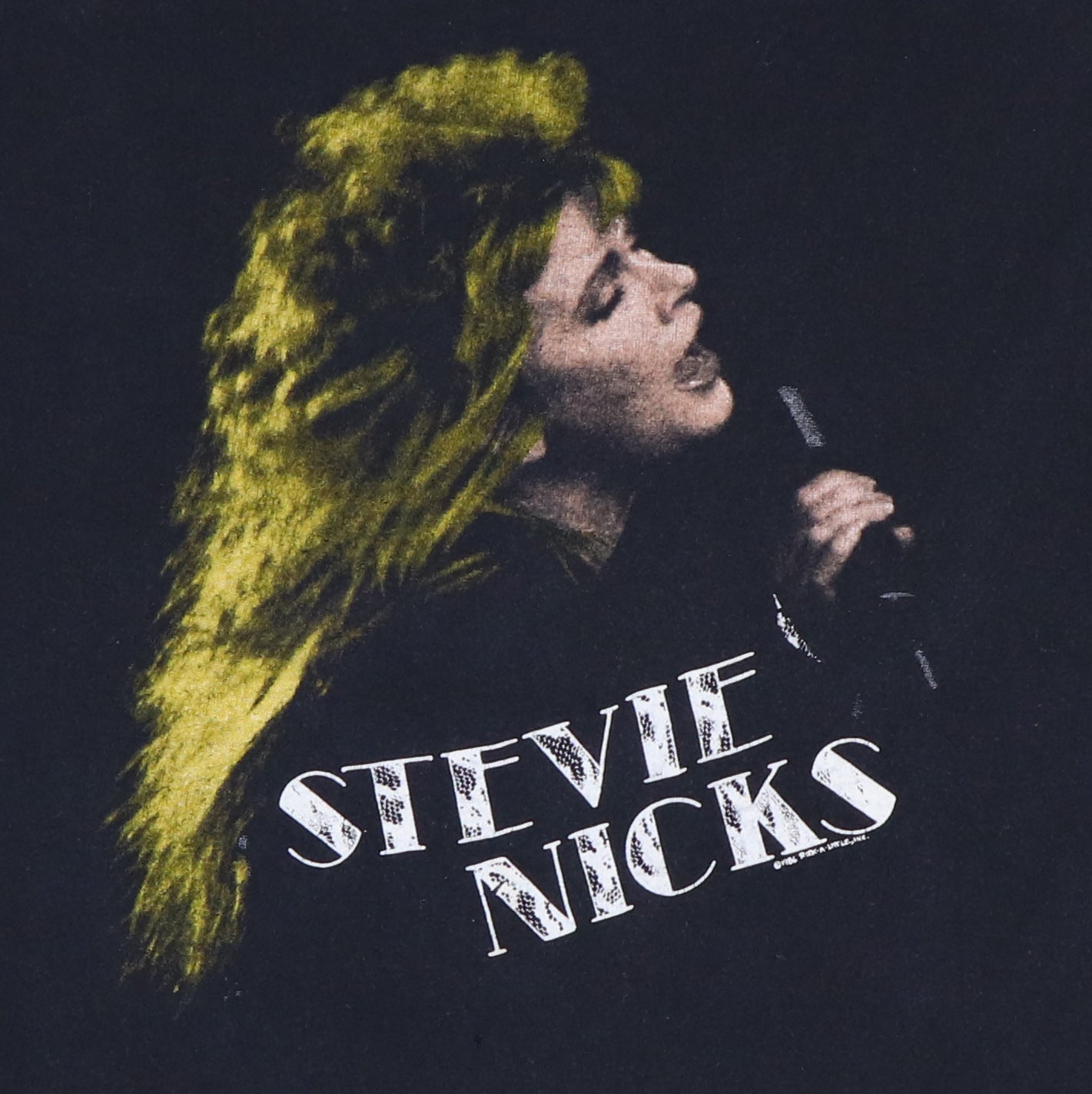 1986 Stevie Nicks Rock A Little Tour Shirt