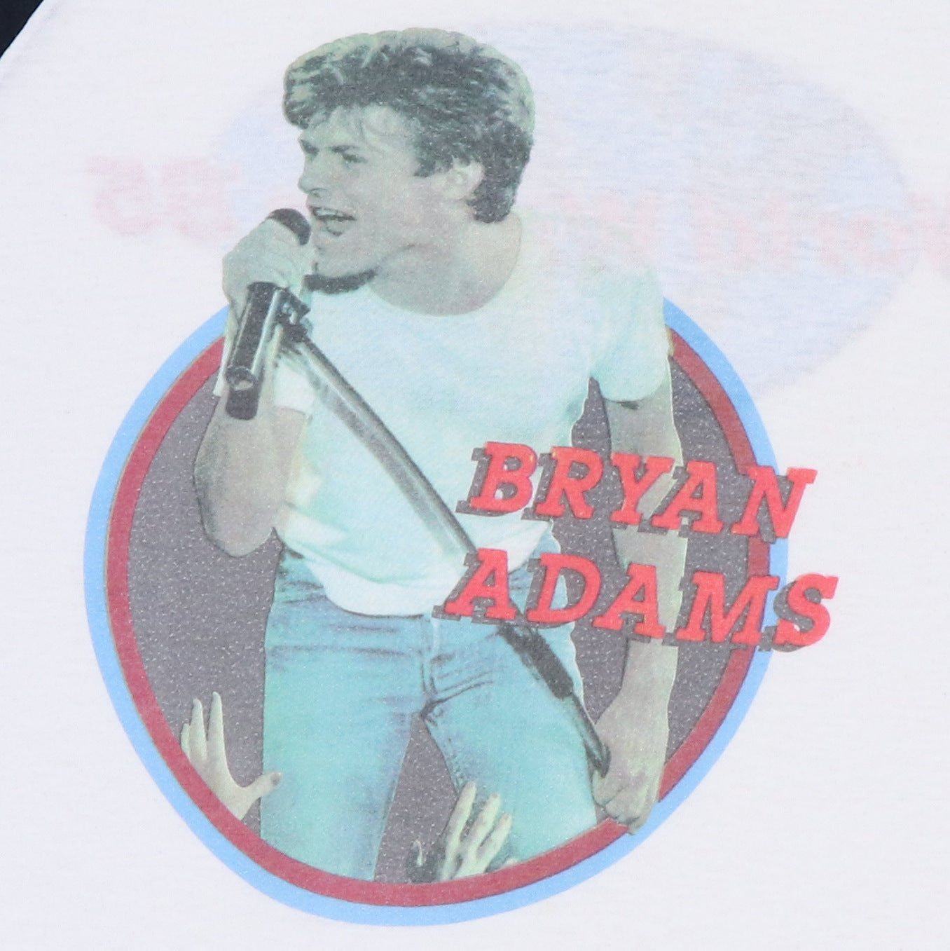 1985 Bryan Adams World Wide In 85 Tour Jersey Shirt